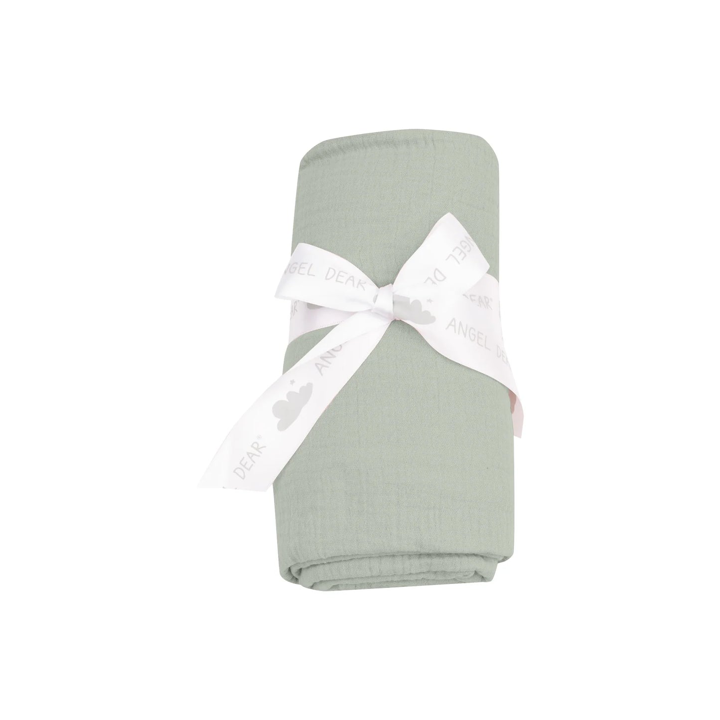 Desert Green Muslin Swaddle Blanket
