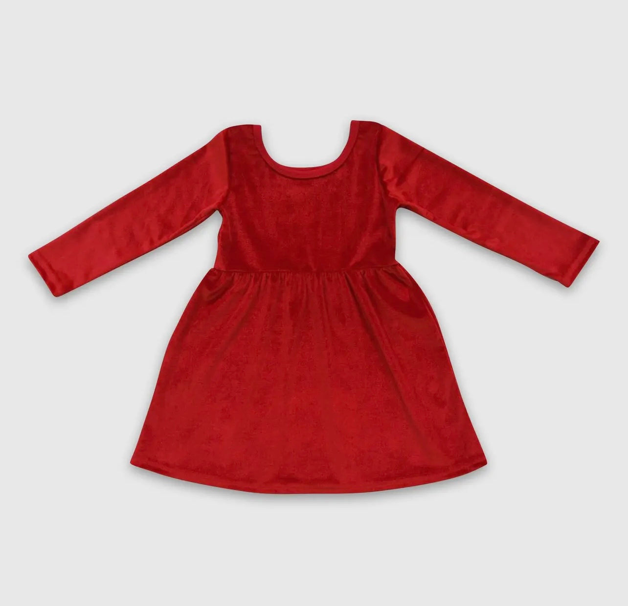 Red Velvet Dress