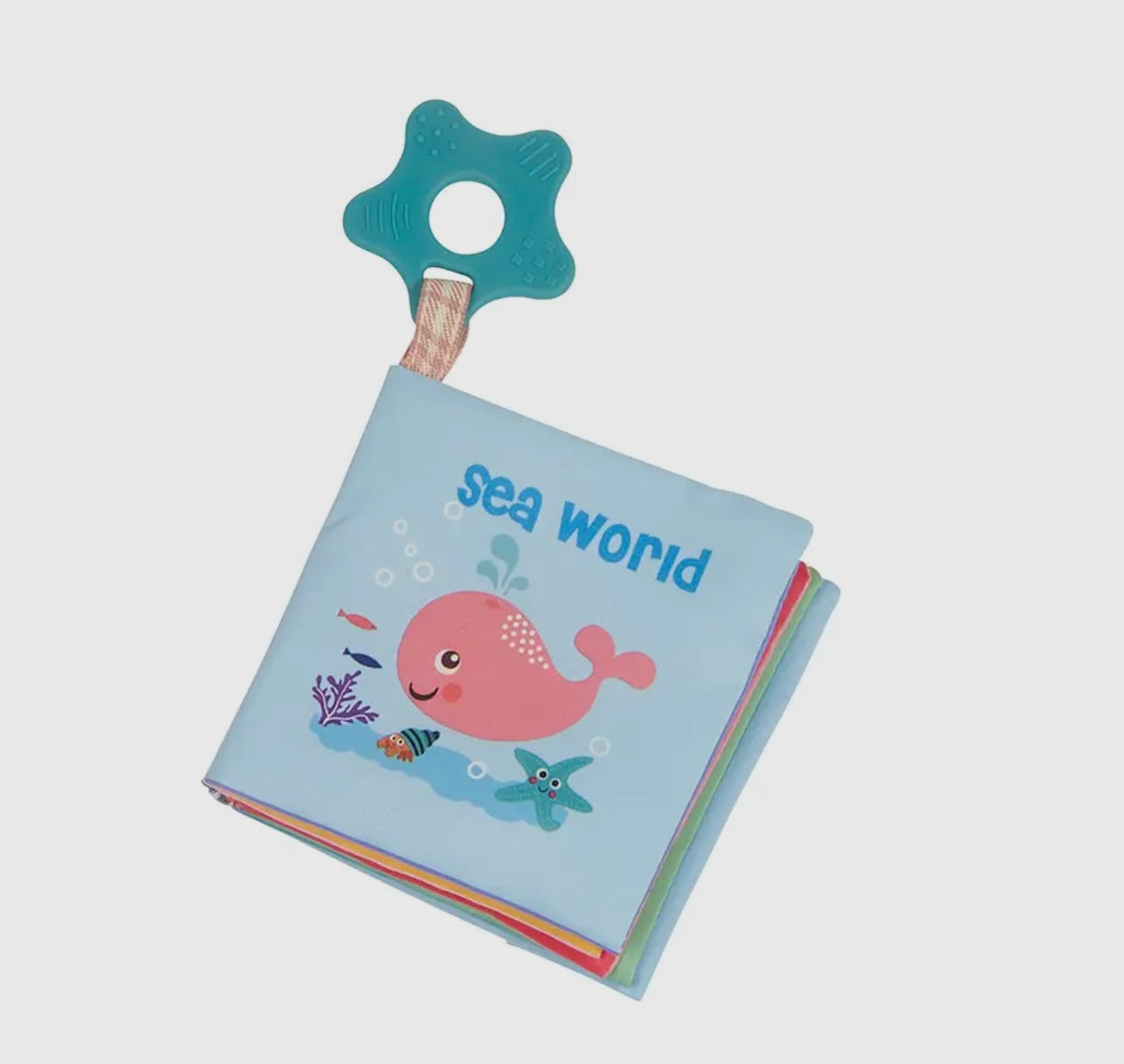Sea World Crinkle Book with Teether