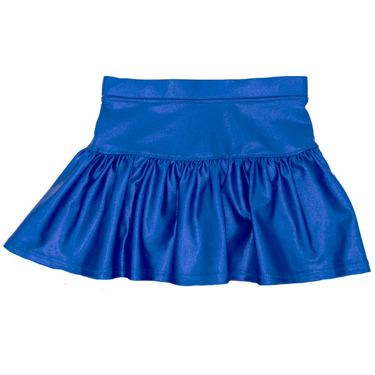 Gathered Skort- Royal Shimmer