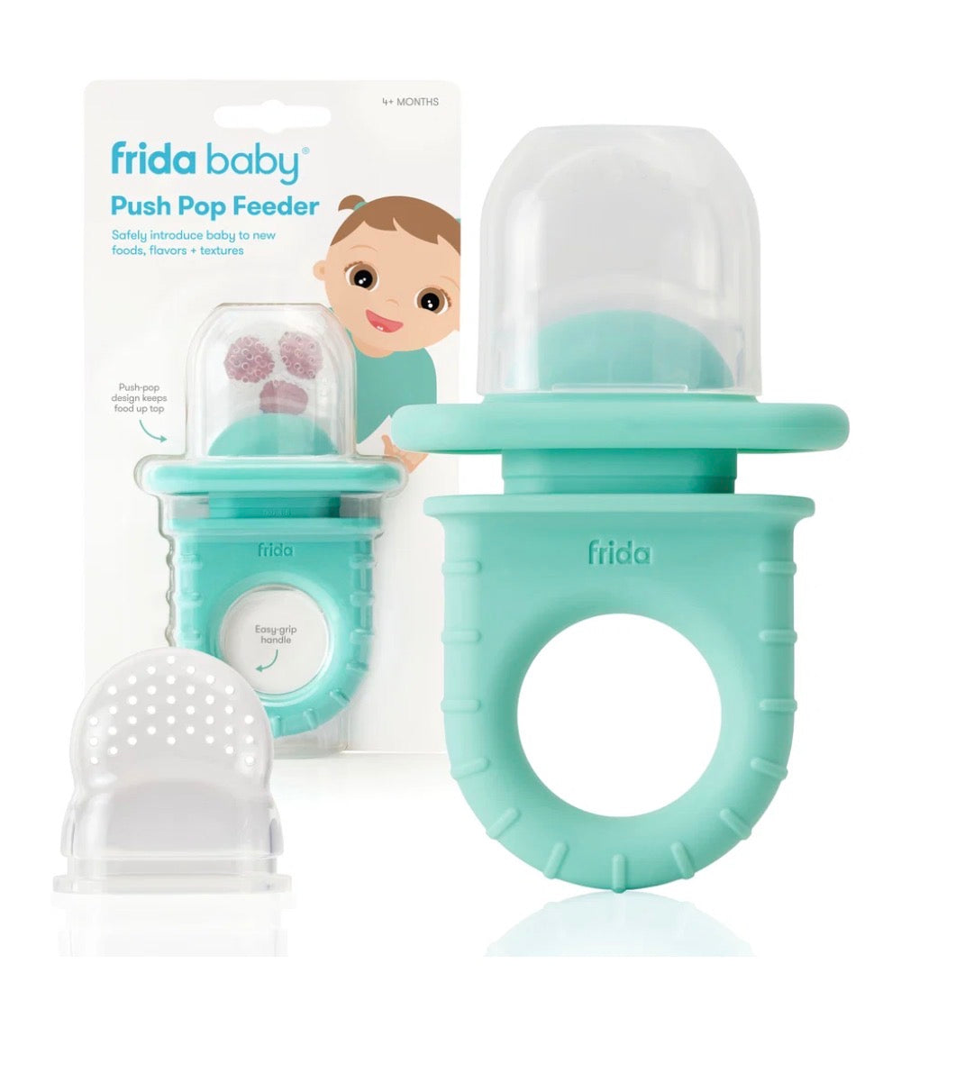 Push Pop Feeder Vibrant Teal