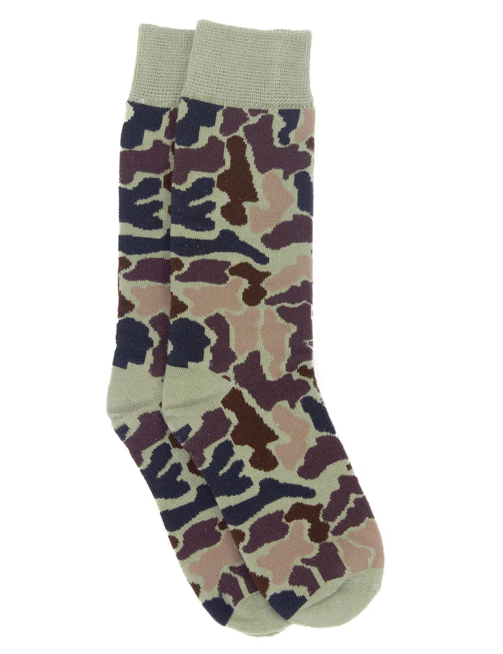 Luck duck sock vintage camo