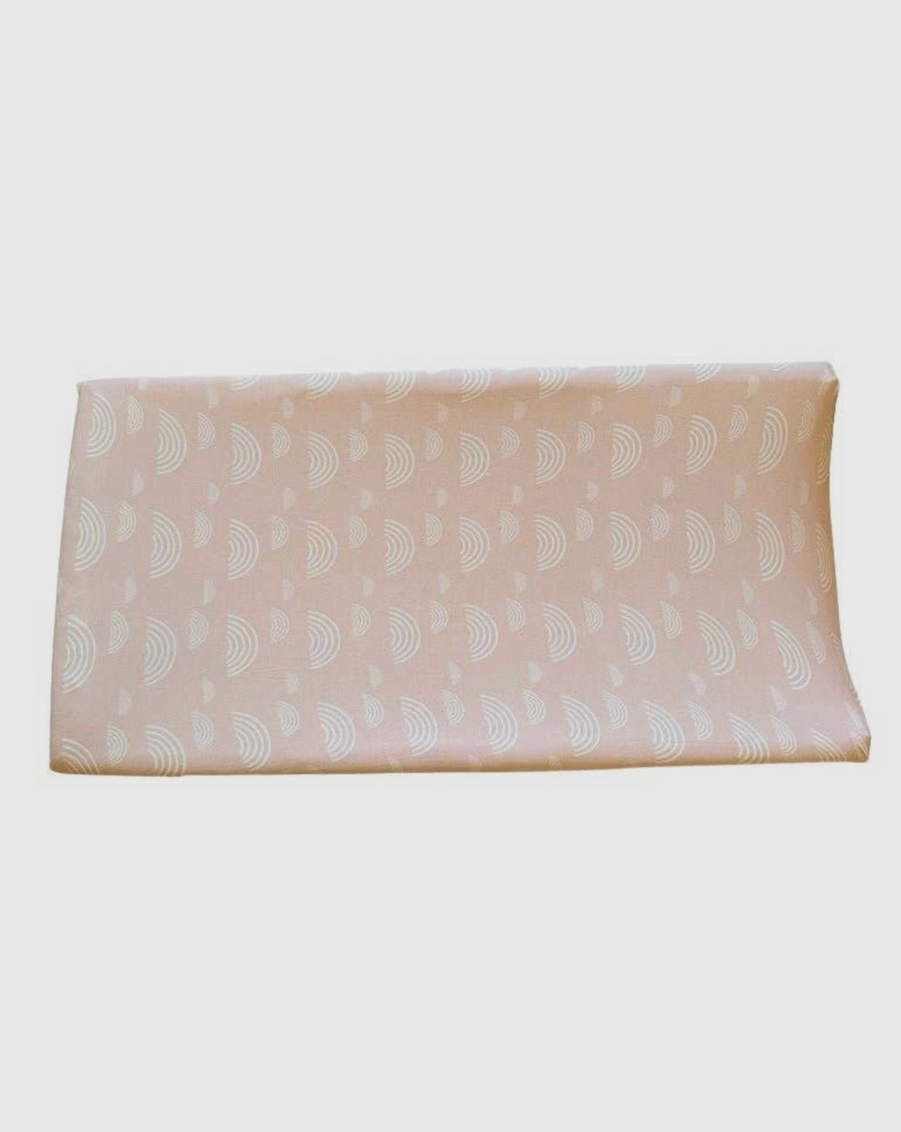 Bamboo Premium Changing Pad Cover- Blush Rainbow