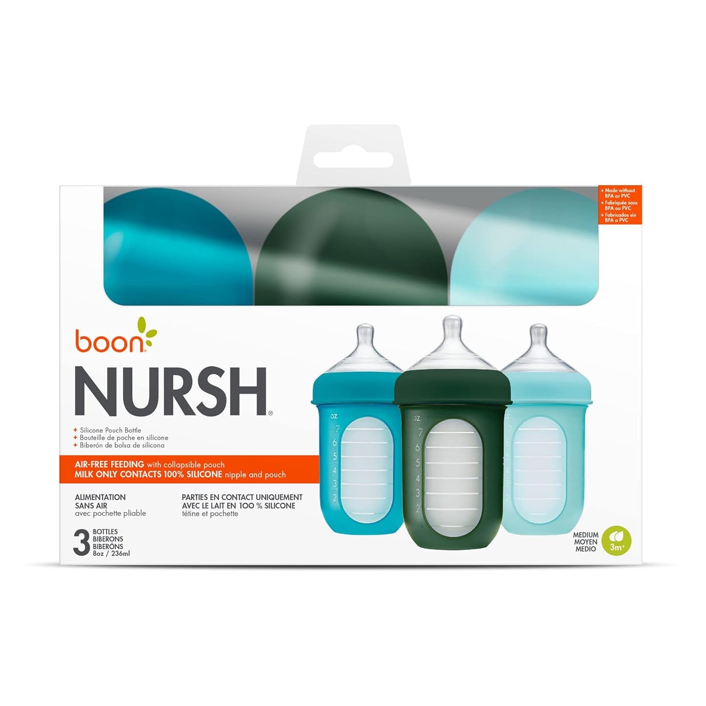 Blue Nurse Bottle Set