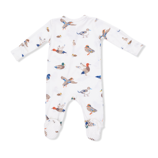 Ducks 2 Way Zipper Footie