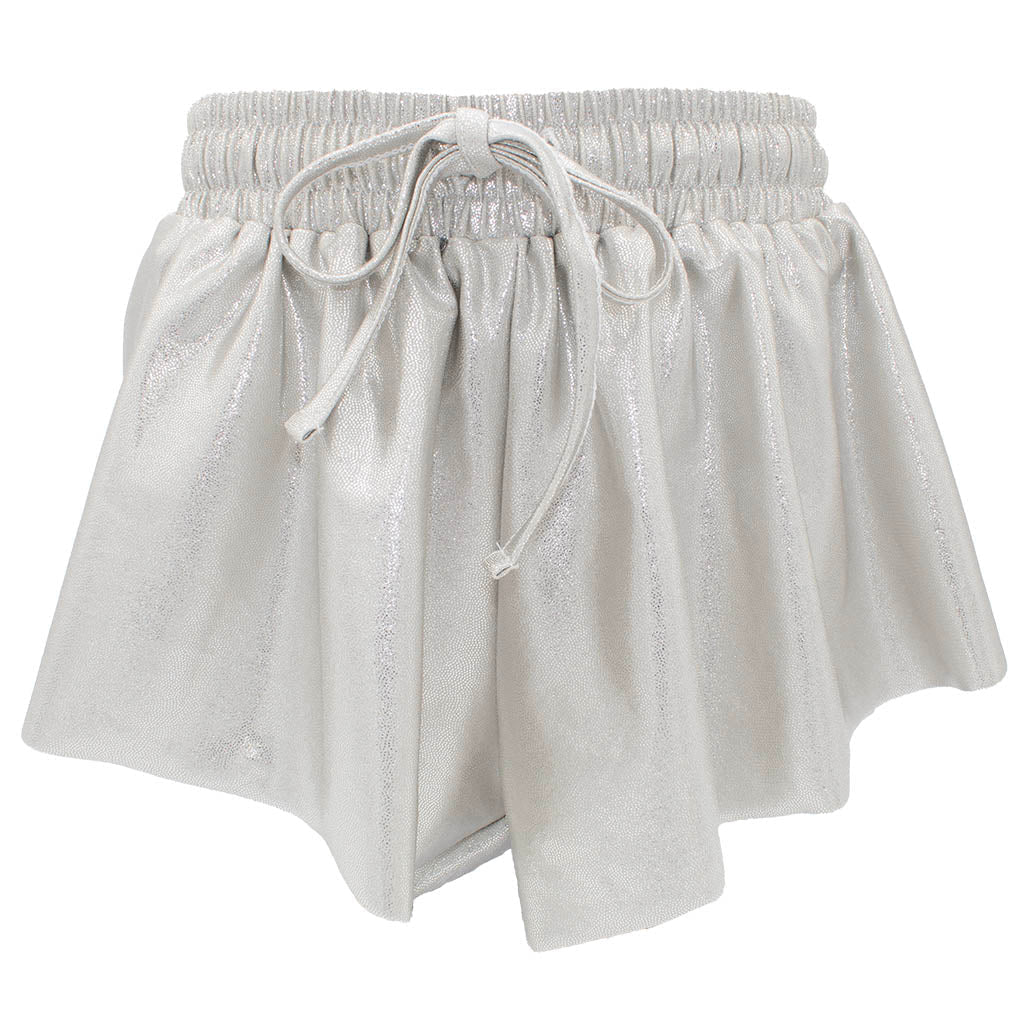 Shimmer Butterfly Short- Silver