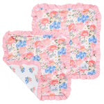 Bamboo Ruffled Security Blanket Set Penelope