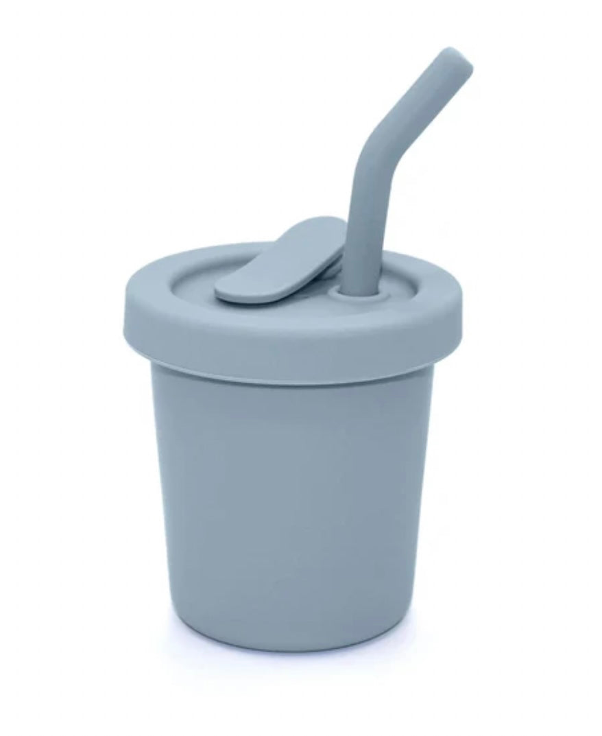 Silicone 6 oz Staw Cup