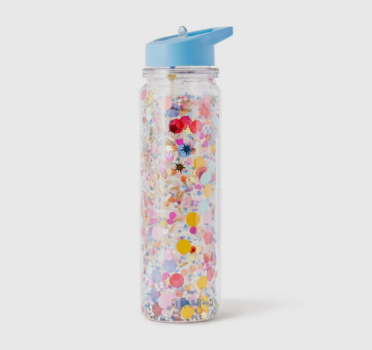Celebrate Confetti Water Bottle