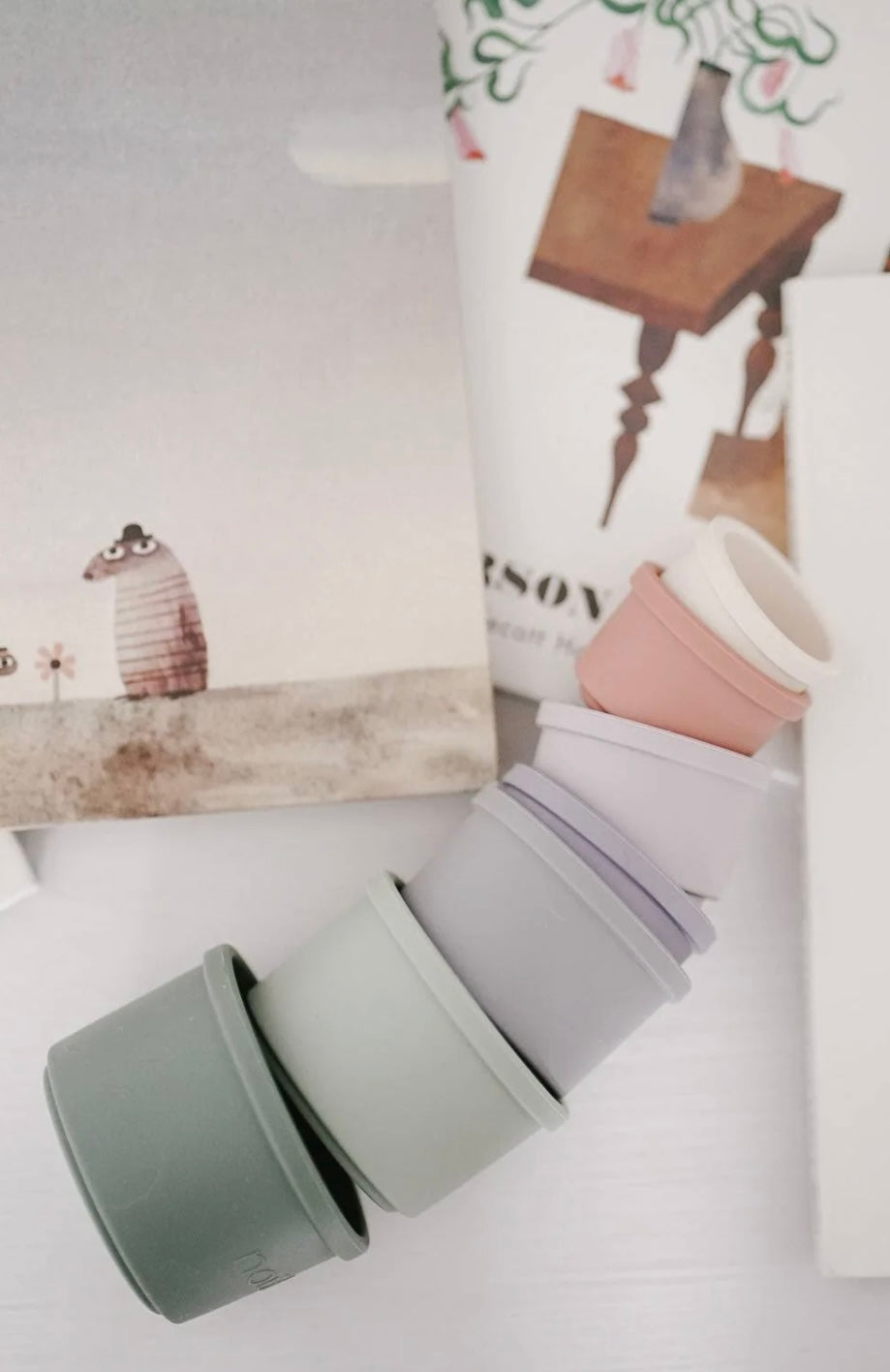 Silicone Stacking Cups