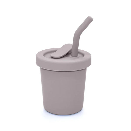 Silicone straw cup 6oz