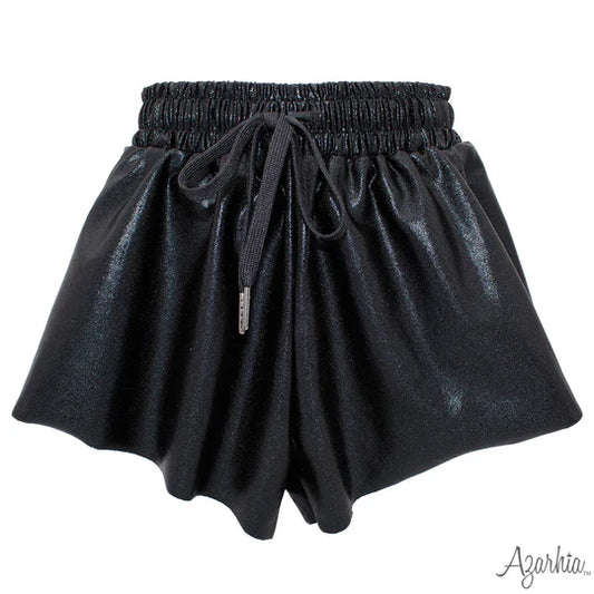Shimmer Butterfly Short- Black