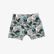 Bamboo Boxer Short- Mallard Sky
