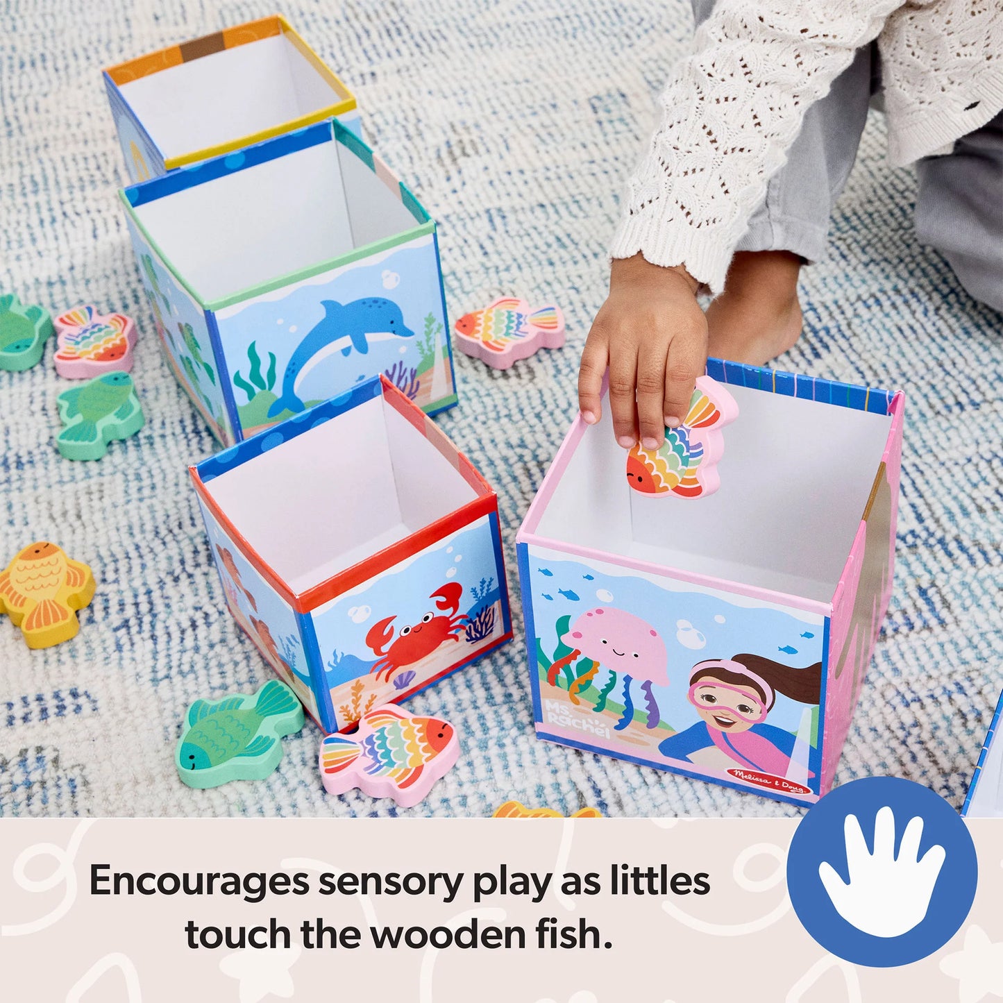 Ms. Rachel Sort & Count Nesting Blocks