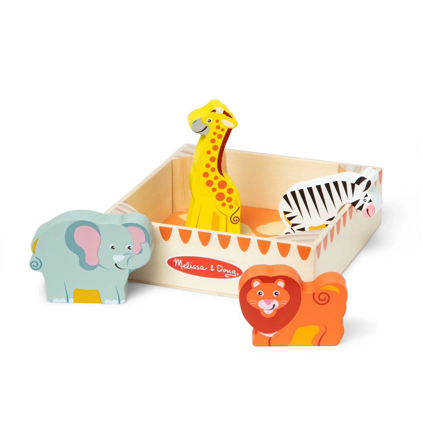 Wooden Animal Matching Safari