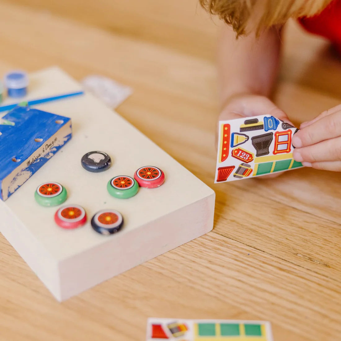 Created By Me! Train Wooden Craft Kit