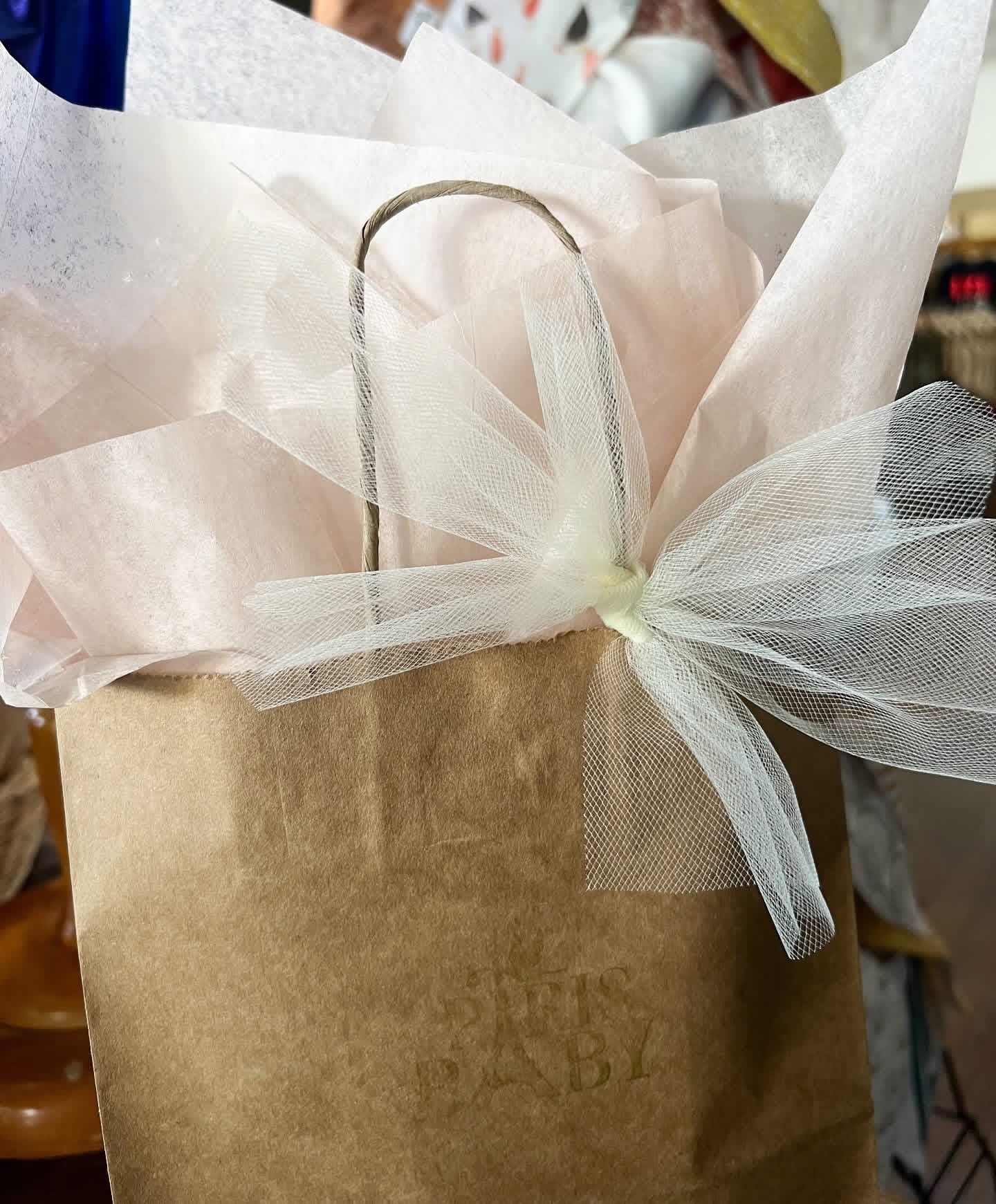Baby registry gifts that are complete with complementary gift wrap.