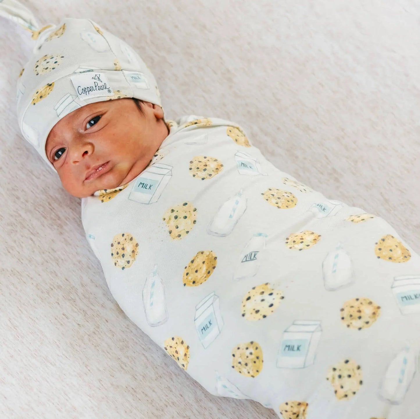 Chip Single Knit Swaddle Blanket