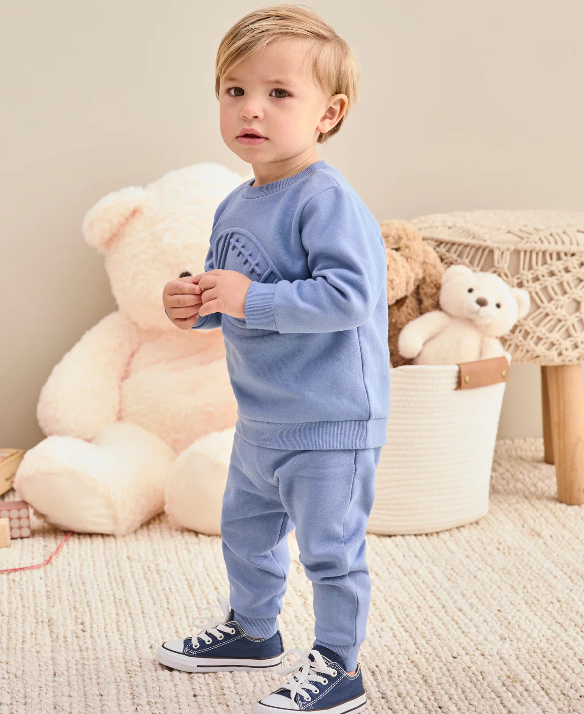 Football Sweatshirt Set