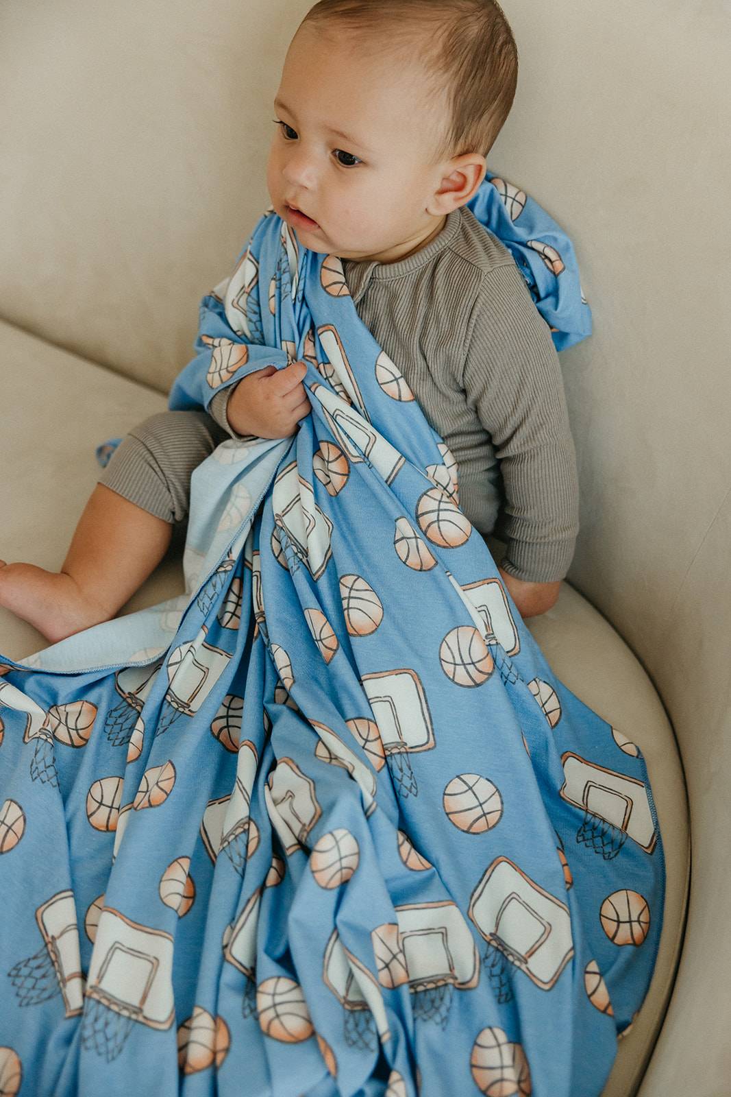Dunk Swaddle Blanket