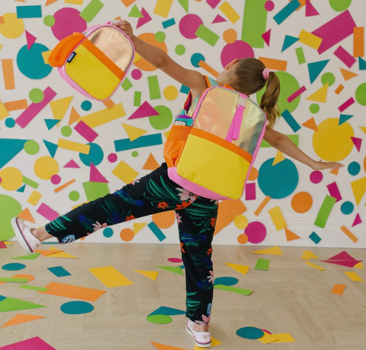 Multi Color Shimmer Backpack