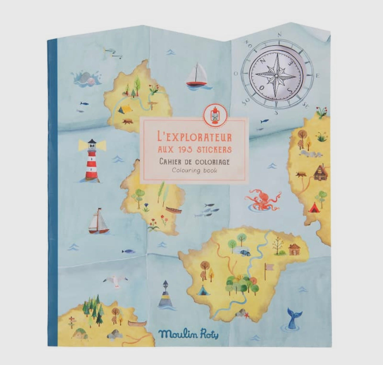 Explorer Time Color Sticker Books
