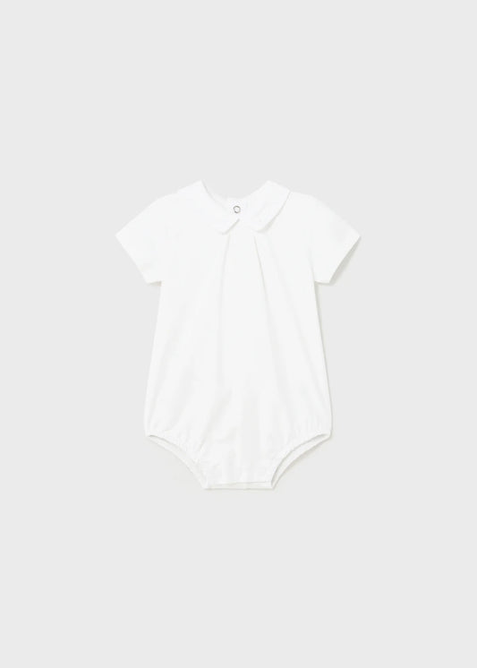 Premium Cotton Collared Onesie