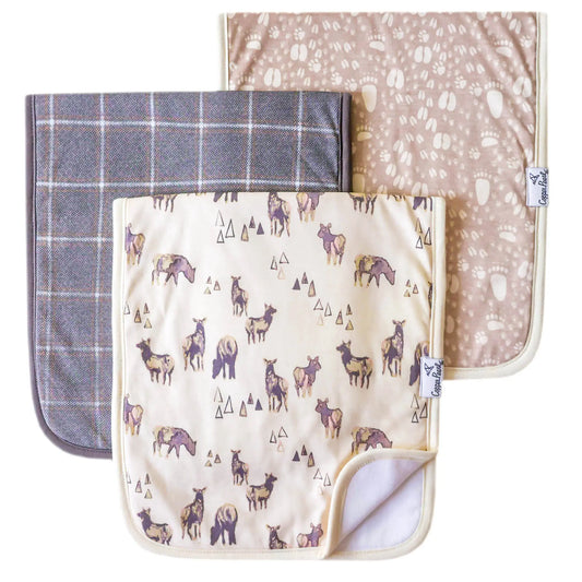 Timber Burp Cloth Set