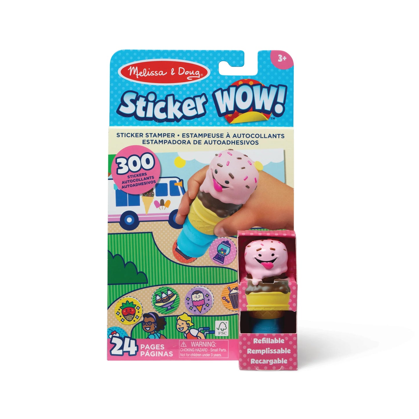 Sticker WOW! Activity Pad Set- Ice Cream