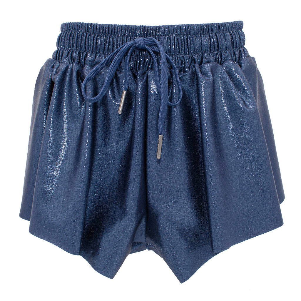 Shimmer Butterfly Short- Navy
