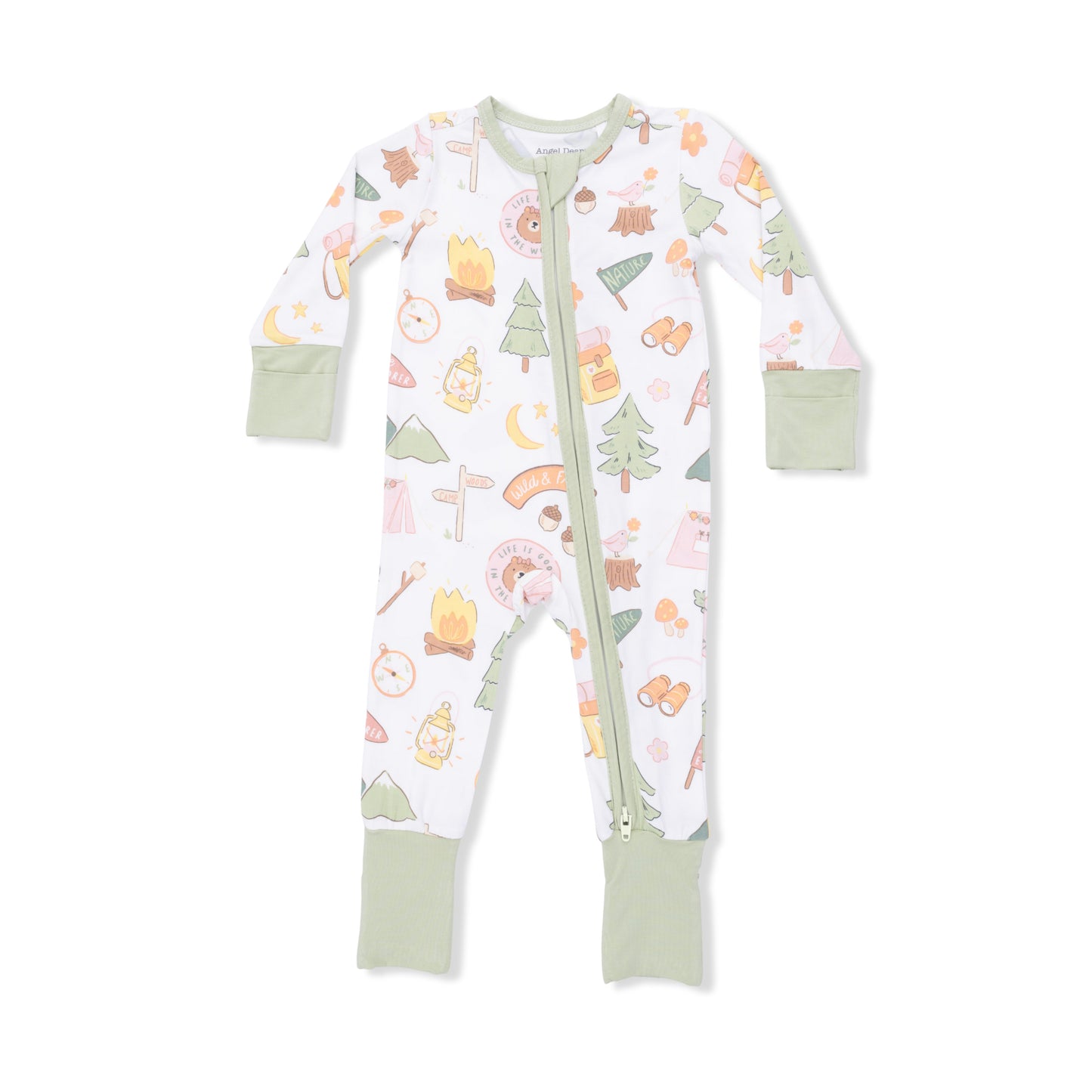 Pink Camping Convertible Romper