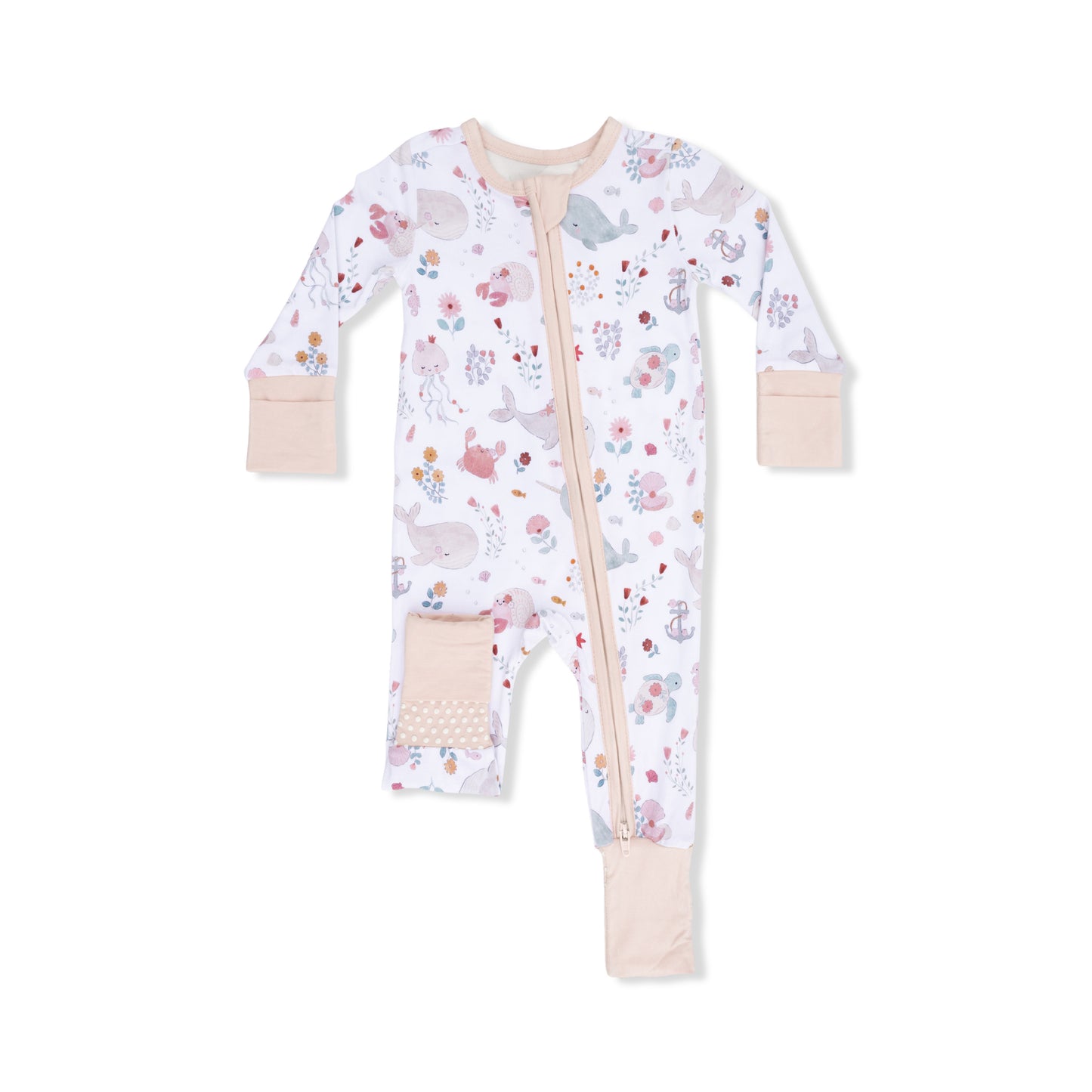 Garden Sea Creatures Convertible Romper
