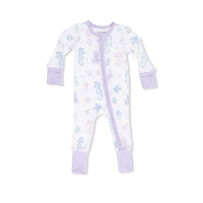 Floral Sea Creatures Convertible Romper