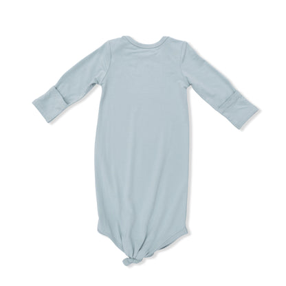 Solid Jadeite Knotted Gown & Hat Set