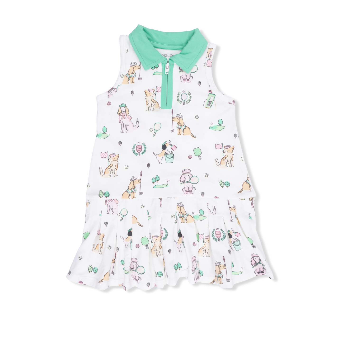 Country Club Dogs Tennis Dress & Short Set