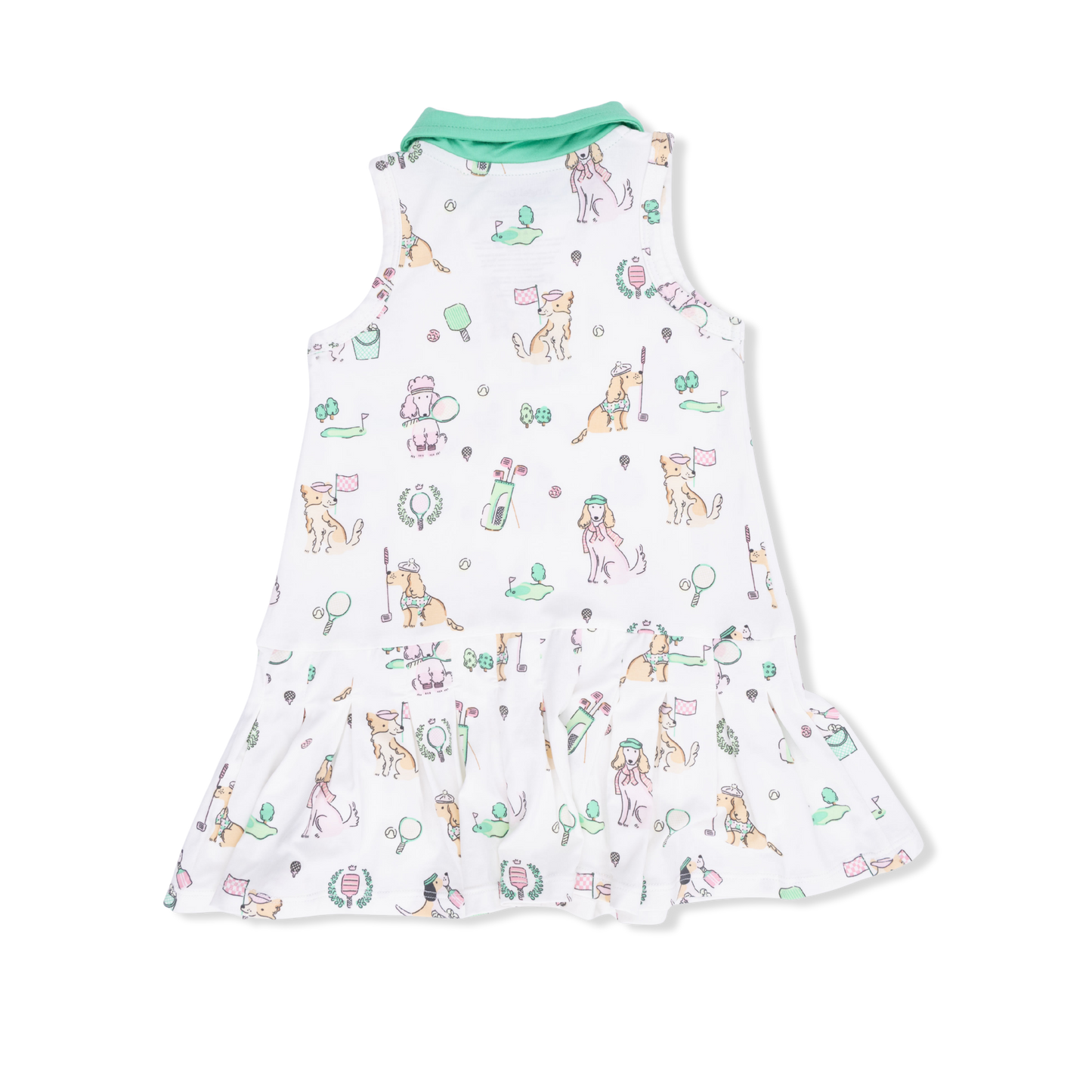 Country Club Dogs Tennis Dress & Short Set