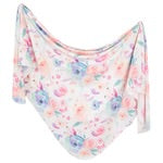 Knit Swaddle Blanket Bloom