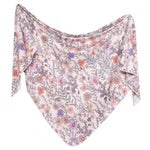 Knit Swaddle Blanket Flora