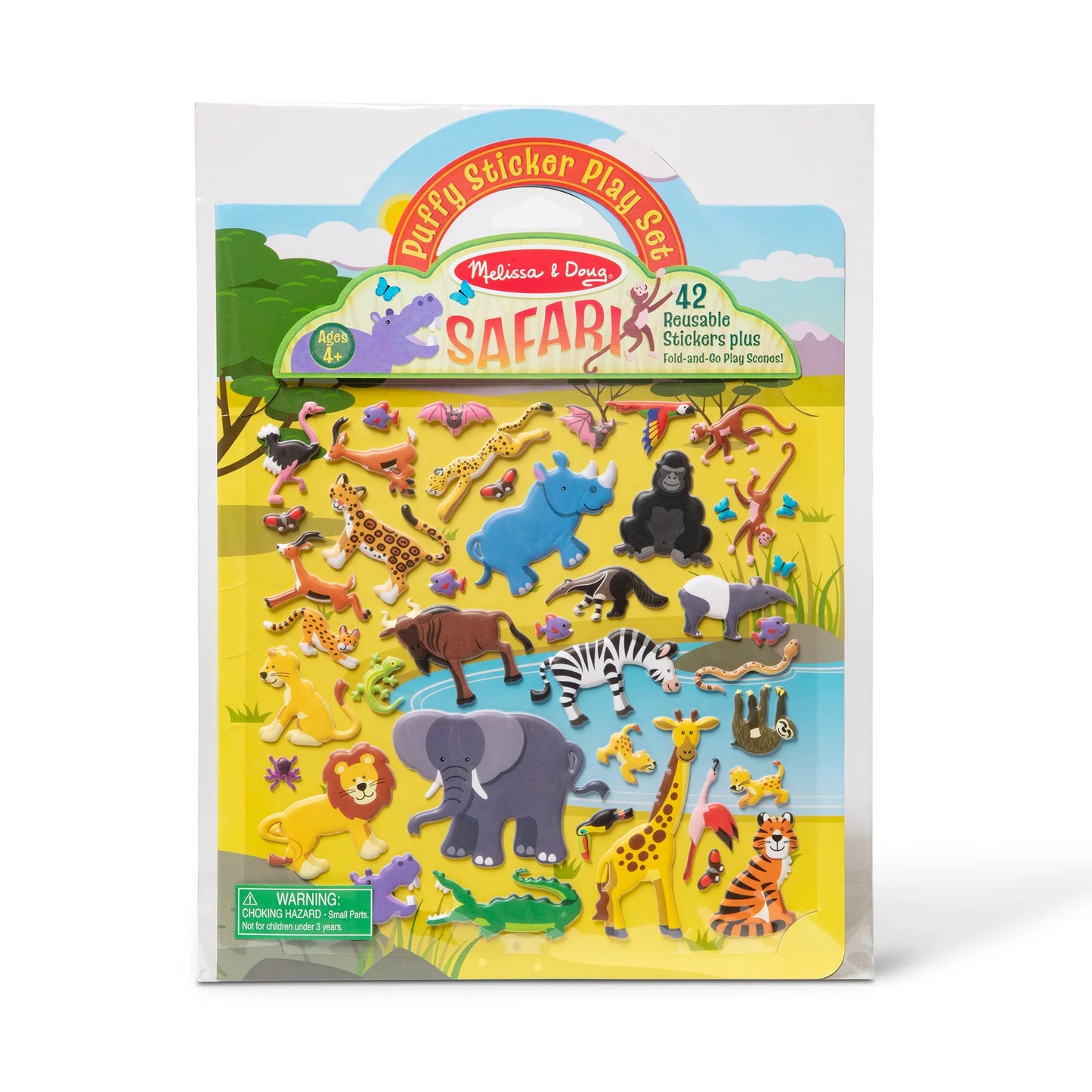 Puffy Sticker Play Set- Safari