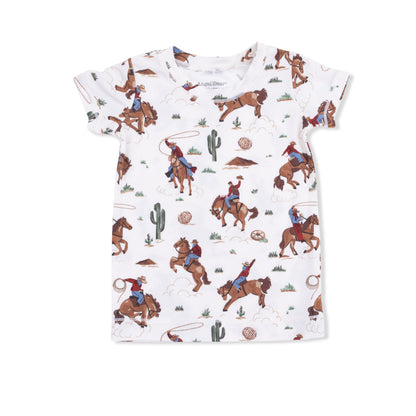 Buckaroo Western Short Sleeve Lounge Set