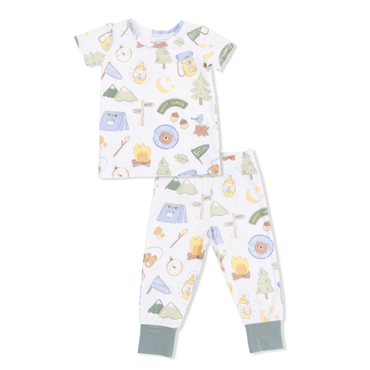 Blue Camping Loungewear Set
