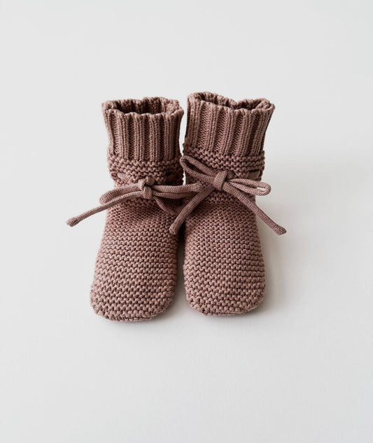 Organic Knit Booties