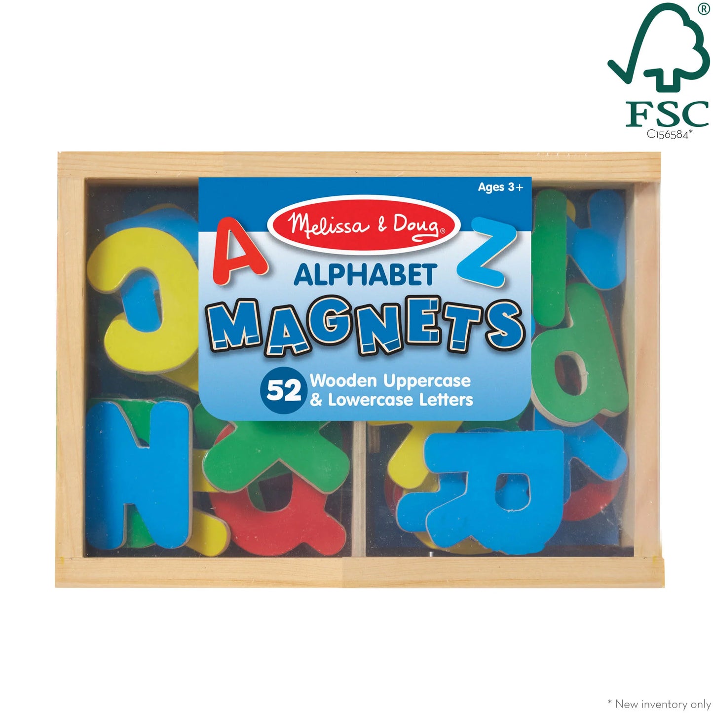 Magnetic Wooden Alphabet