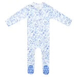 Bamboo Zip Up Footie Pajama Priscilla