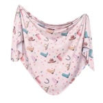 Knit Swaddle Blanket- Cheyenne