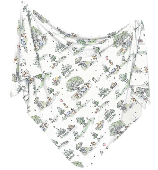 Hundred Acre Woods Swaddle Blanket