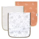 3 Pack Premium Burp Cloths Gage