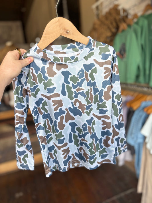 Boys Sportsman Performance LS Terra Camo