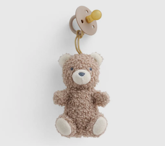 Bitzy Pal Natural Rubber Pacifier & Plush