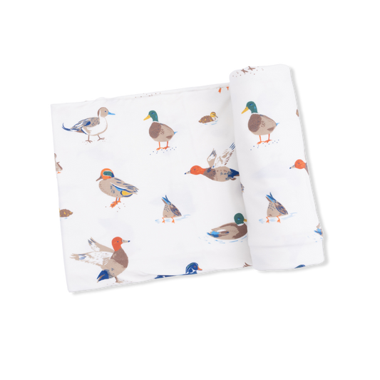 Ducks Swaddle Blanket